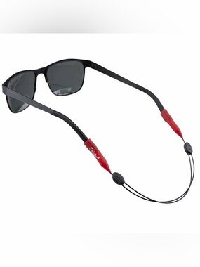 Cablz Zipz Adjustable with Universal End in Red, White, and Black Cable